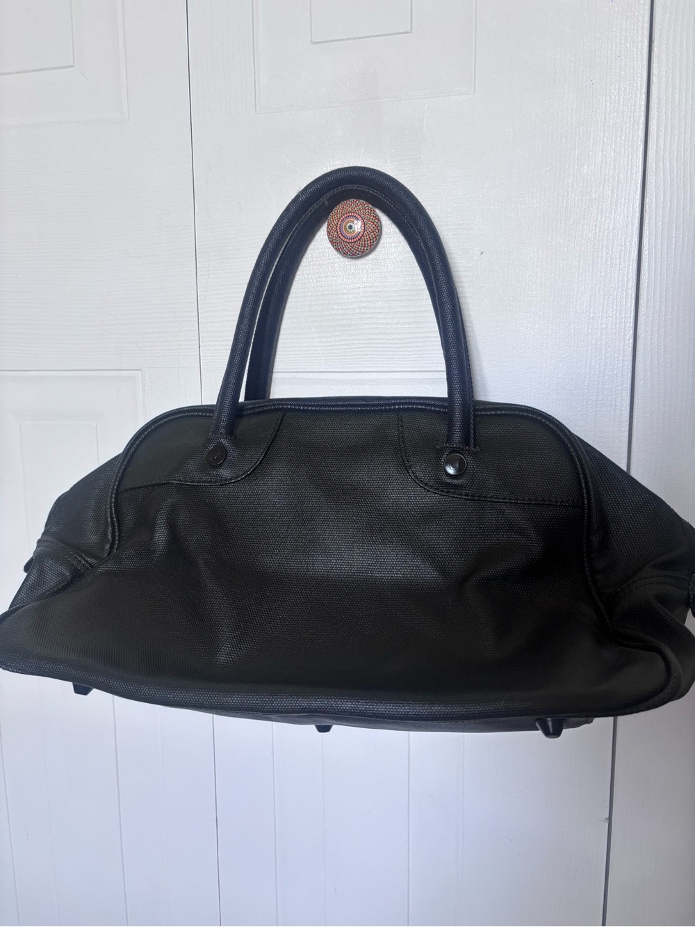 Marc By Marc Jacobs Black Canvas Tote - Picture 2 of 5